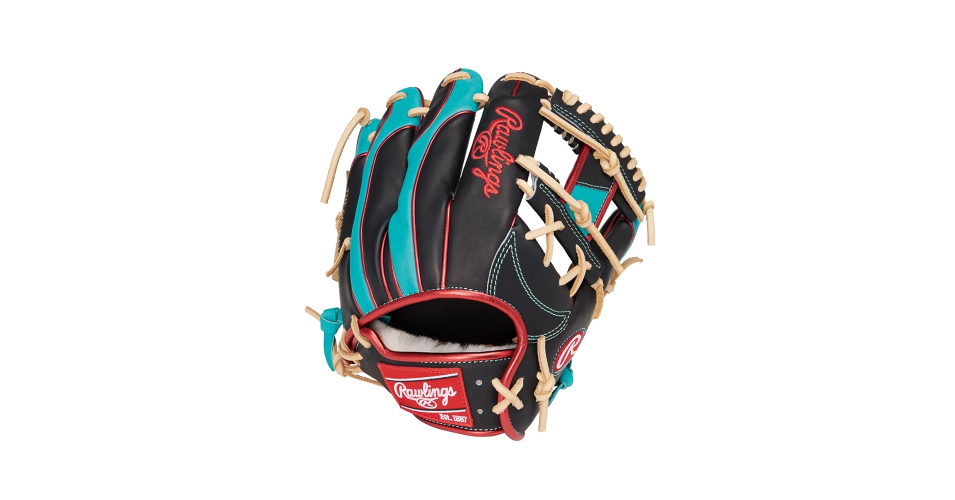 ローリングス野球グローブ軟式美品 ローリングス 軟式用 HOH MLB カラーシンク 内野手用 GR5HMN52W